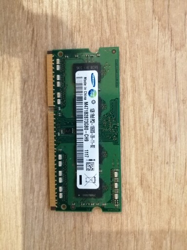 Zdjęcie oferty: Pamięć RAM Samsung DDR3 1 GB 1066