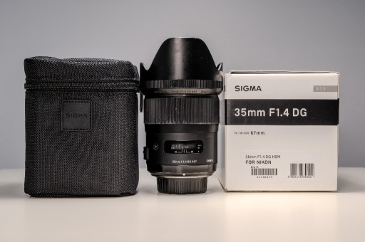 Zdjęcie oferty: Obiektyw Sigma Art 35mm f/1.4 mocowanie Nikon F