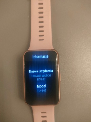 Zdjęcie oferty: Smartwatch Huawei Watch Fit różowy TIA-B09