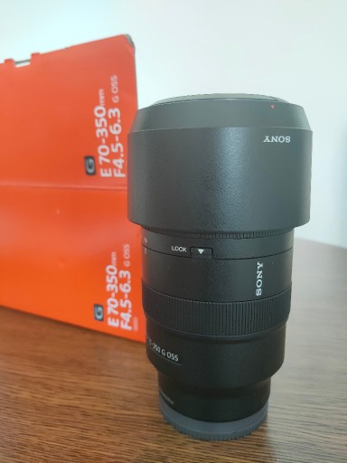 Zdjęcie oferty: Sony E 70-350 - świetny teleobiektyw SEL70350G