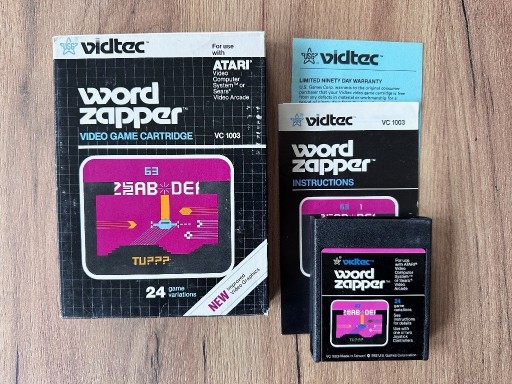 Zdjęcie oferty: Word Zapper - Atari 2600 / 7800 BOX