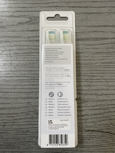 Zdjęcie oferty: Końcówki Philips Sonicare HX6064/10 