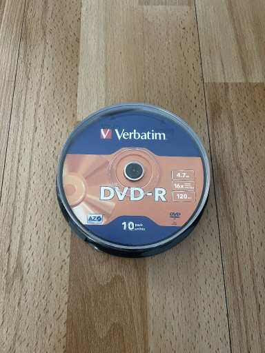 Zdjęcie oferty: Płyta DVD Verbatim DVD-R 4,7 GB 10 szt.