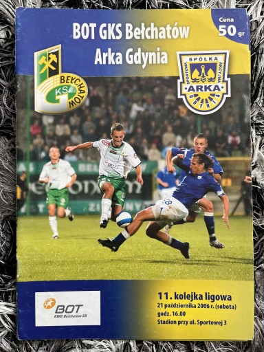 Zdjęcie oferty: Program meczowy GKS Bełchatów - Arka Gdynia 