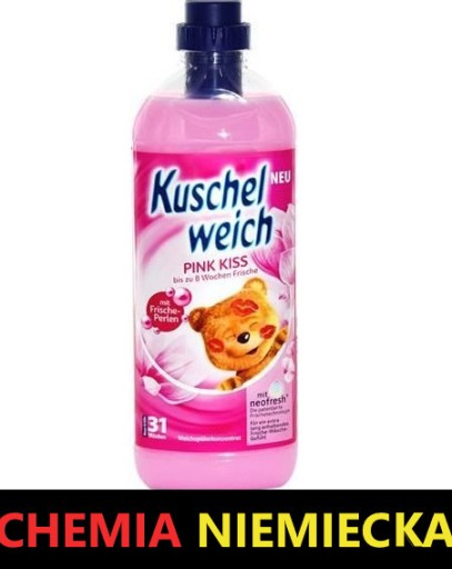 Zdjęcie oferty: Kuschelweich Pink Kiss Niemiecki Płyn do płukania 