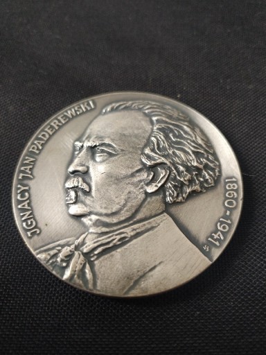 Zdjęcie oferty: Medal Ignacy Jan Paderewski