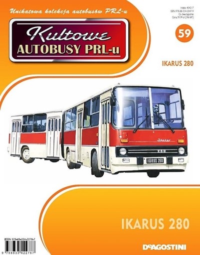 Zdjęcie oferty: IKARUS 280 - Kultowe autobusy PRL-u - skala 1:72