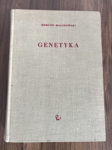 Zdjęcie oferty: Książka „Genetyka”- Edmund Malinowski 1967 rok 