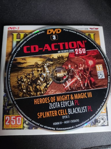 Zdjęcie oferty: Heroes III złota edycja PC CD Action 250