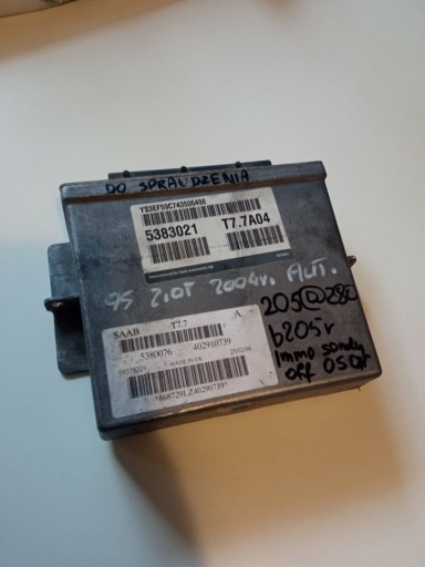 Zdjęcie oferty: Podnoszenie mocy Saab trionic 7 b205 b235 2.0 2.3