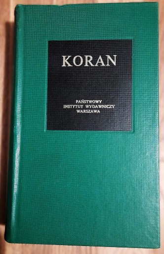 Zdjęcie oferty: Koran Bibliotheca Mundi PiW