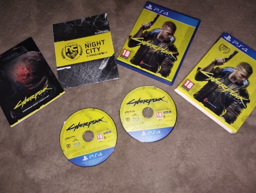 Zdjęcie oferty: Cyberpunk 2077 Pełne Wydanie + Naklejki + Mapa