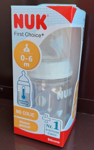 Zdjęcie oferty: Butelka NUK First Choice+ 0-6 150 ml