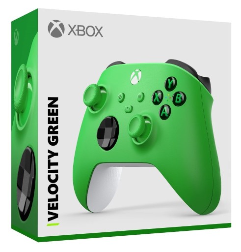 Zdjęcie oferty: PAD KONTROLER MICROSOFT XBOX ONE X S kolor VELOCITY GREEN