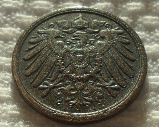 Zdjęcie oferty: Wilhelm II 2 fenigi pfennig 1905 A Berlin Prusy