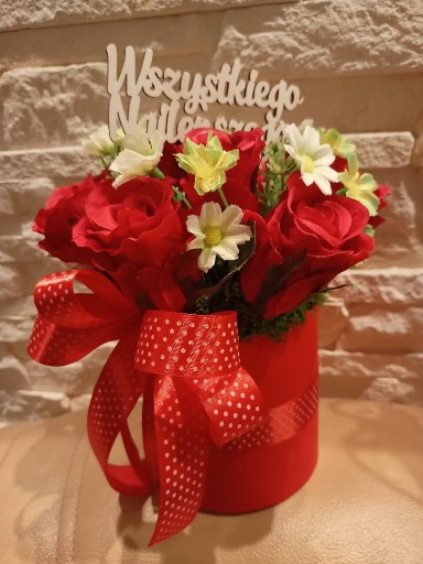 Zdjęcie oferty: Flower  box, kopozycja na prezent