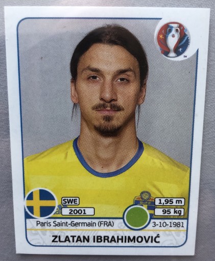 Zdjęcie oferty: Zlatan Ibrahimovic Szwecja