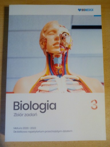 Zdjęcie oferty: Biomedica. Biologia. Zbiór zadań. tom 3 z 4