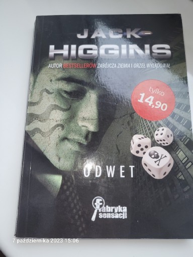 Zdjęcie oferty: Jack Higgins Odwet