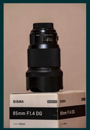 Zdjęcie oferty: Obiektyw Sigma Art 85mm F1.4 DG AF do nikon F
