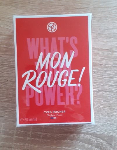 Zdjęcie oferty: Yves Rocher - woda perfumowana MON ROUGE 50ml.