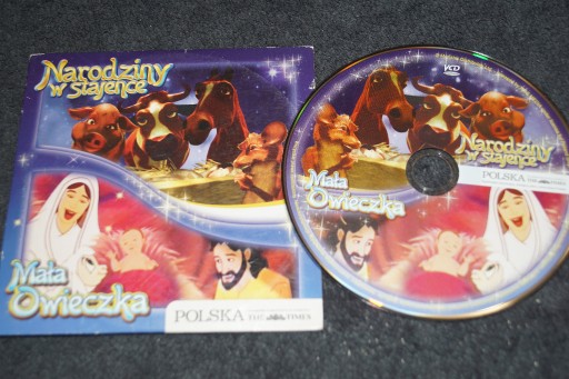 Zdjęcie oferty: NARODZINY W STAJENCE/MAŁA OWIECZKA- PŁYTA VIDEO-CD