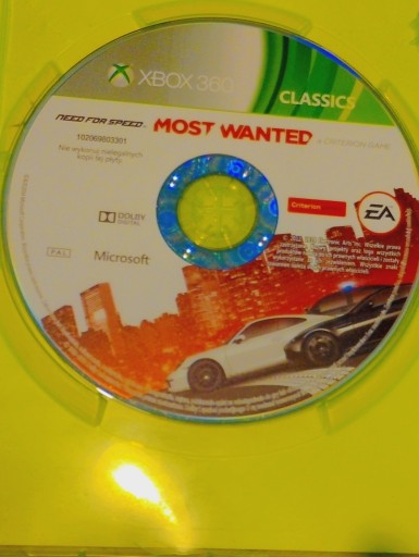 Zdjęcie oferty: Gra Need for Speed Most Wanted 