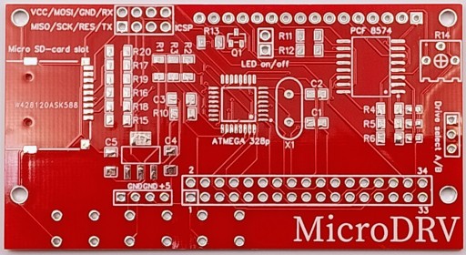 Zdjęcie oferty: Płytka PCB emulatora FDD do ZX Spectrum i jego klonów