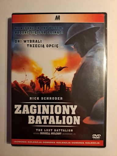 Zdjęcie oferty: ZAGINIONY BATALION [DVD] Lektor, Napisy PL, FOLIA