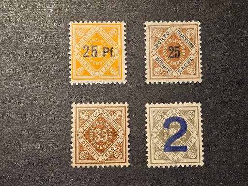 Zdjęcie oferty: *** WuRTEmBErg Nr 122,130,132 i 133  *** ALT DeuTschLAnd *** Serie *** 60