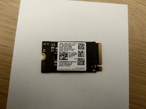 Zdjęcie oferty: Dysk SSD Samsung PM991a 256GB M.2 PCIe 2242