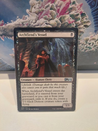 Zdjęcie oferty: MTG: Archfiend's Vessel *(088/274)