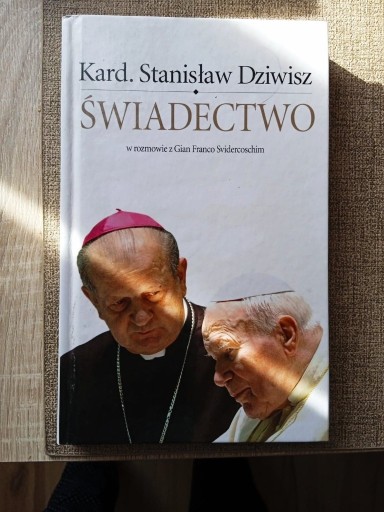 Zdjęcie oferty: Stanisław Dziwisz Świadectwo. W rozmowie z Gian Fr