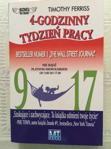 Zdjęcie oferty: 4 godzinny tydzień pracy - Ferriss Timothy