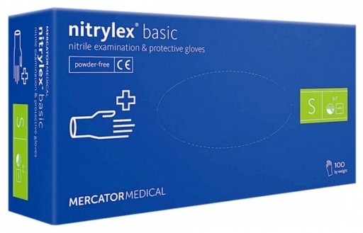 Zdjęcie oferty: Rękawiczki Nitrylowe Mercator Medical