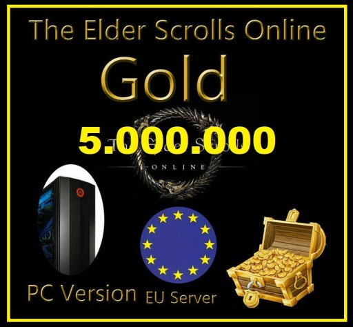 Zdjęcie oferty: ESO 5.000.000 GOLD THE ELDER SCROLLS ONLINE PC EU