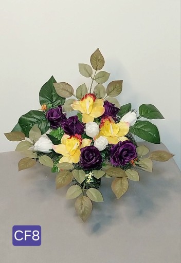 Zdjęcie oferty: Stroik na grób cmentarz kwiaty bukiet do wazonu