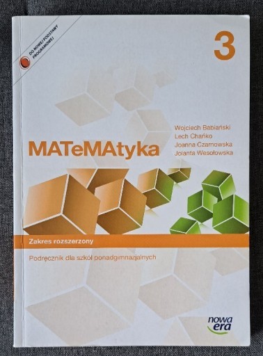 Zdjęcie oferty: Podręcznik do matematyki kl 3