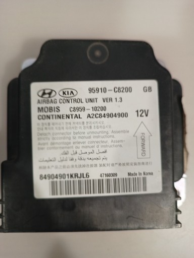 Zdjęcie oferty: SENSOR STEROWNIK AIRBAG HYUNDAI I20 95910-c8200