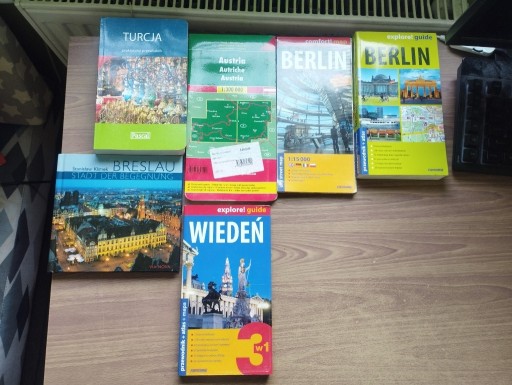 Zdjęcie oferty: Książki turystyczne językowe itp