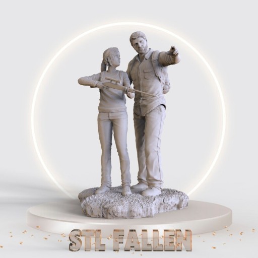 Zdjęcie oferty: Figurka "Ellie & Joel" - The Last Of Us - 120mm