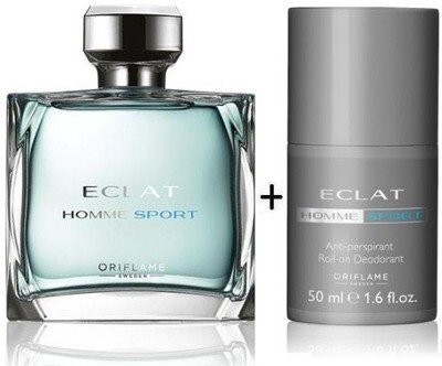 Zdjęcie oferty: Zestaw Eclat Homme Sport oriflame 75 ml