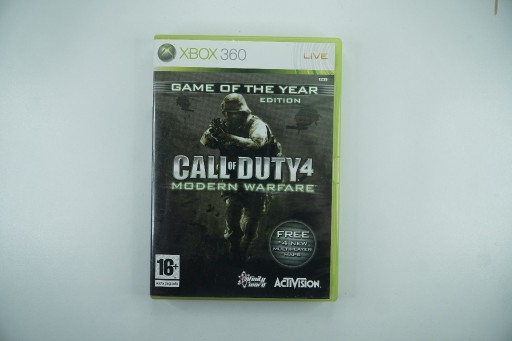 Zdjęcie oferty: Call of Duty 4 Modern Warfare Goty xbox 360