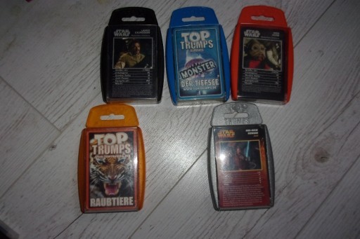 Zdjęcie oferty: top trums  karty monster star wars