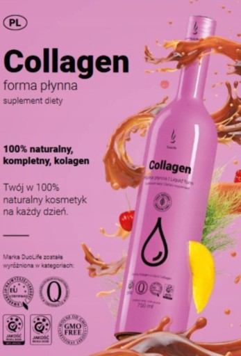 Zdjęcie oferty: Collagen do picia, kolagen smak mango DuoLife 