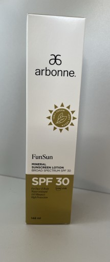 Zdjęcie oferty: Arbonne krem do opalania spf30 filtr mineralny