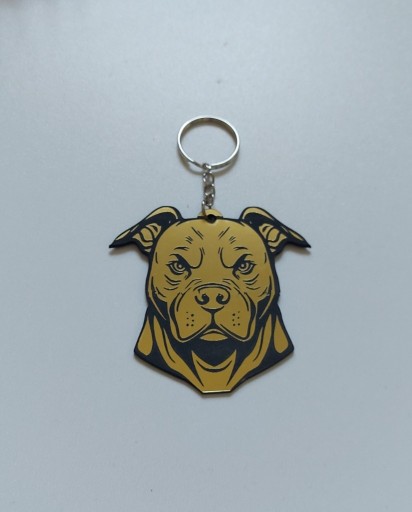 Zdjęcie oferty: Breloczek do kluczy bulterier, pitbull, amstaff