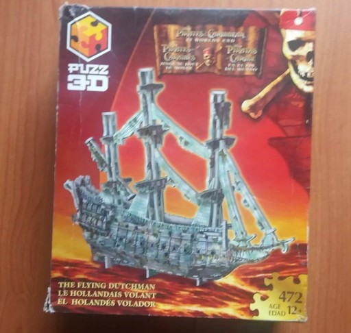 Zdjęcie oferty: Puzz 3D puzzle Piraci z Karaibów Brak 1 puzzla