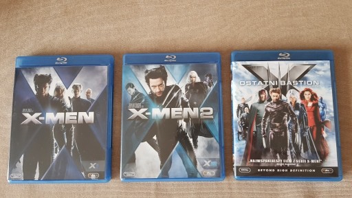 Zdjęcie oferty: X-MEN , X-MEN 2 , X-MEN OSTATNI BASTION Blu ray