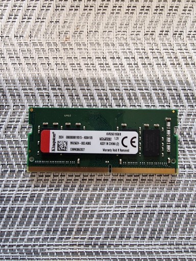 Zdjęcie oferty: Pamięć RAM DDR4 Kingston KVR26S19S8/8 8 GB